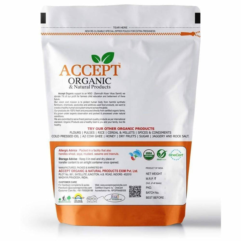 Accept Organic Brown Chana - 500 gm