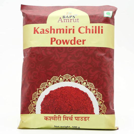 Baps Amrut Kashmiri Chilli Powder - 500 gm