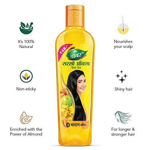 Dabur Sarson Amla Kesh Tail - 175 ml