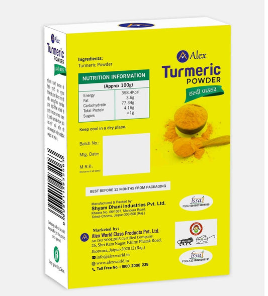 Alex Turmeric Powder - 100 gm