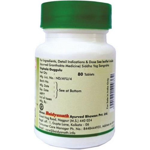 Baidyanath Saptavinshati Guggulu - 80 tabs