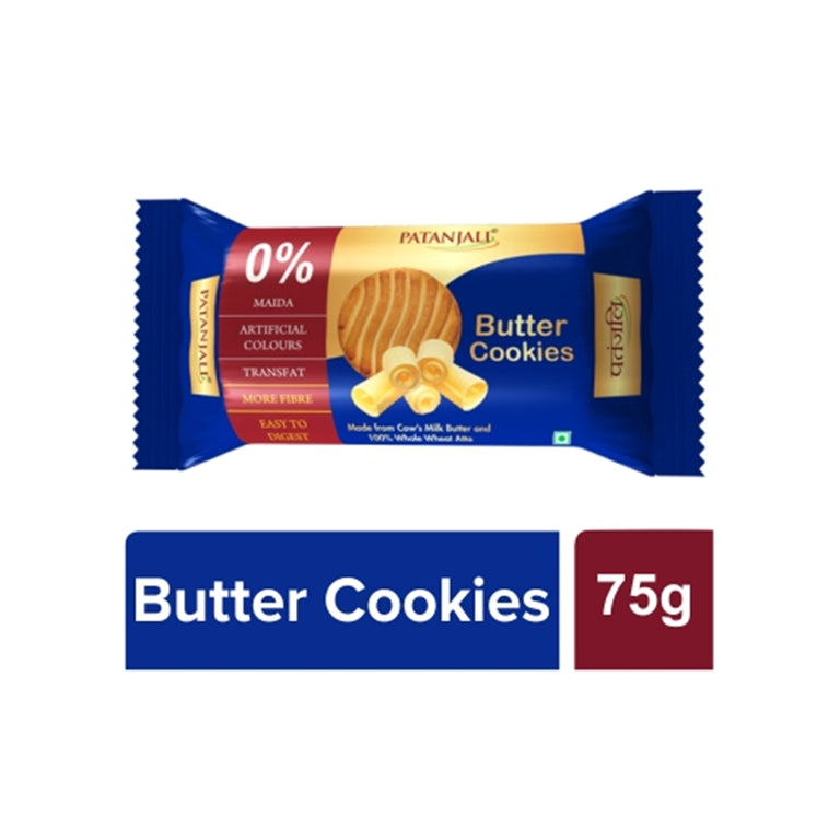 Patanjali Butter Cookies - 35 gm