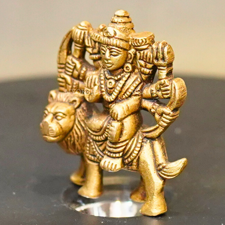 Brass Vaishnavi Devi Idol
