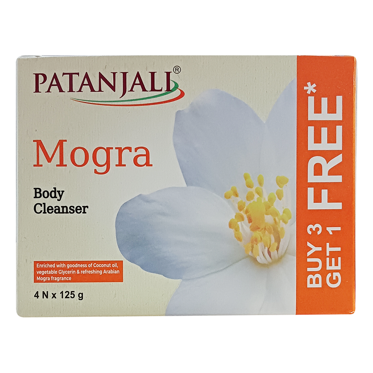 Patanjali Mogra Body Cleanser Soap - 125 gm