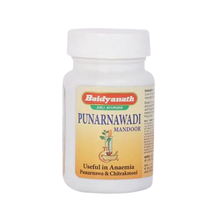 Baidyanath Punarnavadi Mandoor Tablets - 40 tabs