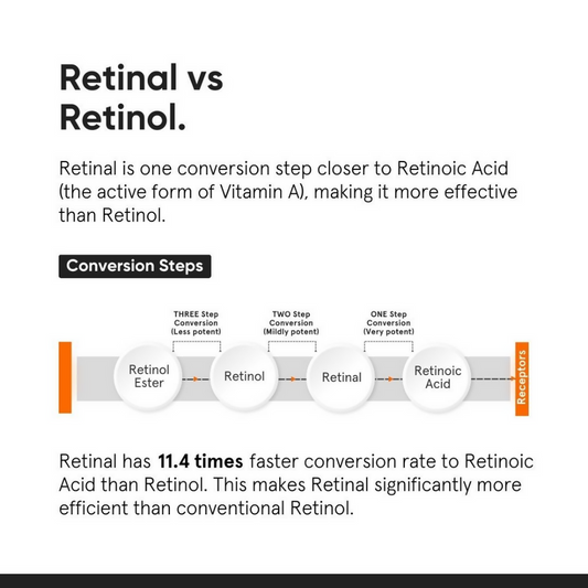 Minimalist Retinal 0.2% Liposomal Cream With Potent Antioxidant EUK, Resveratrol & Tasmanian Extract - 20 gm