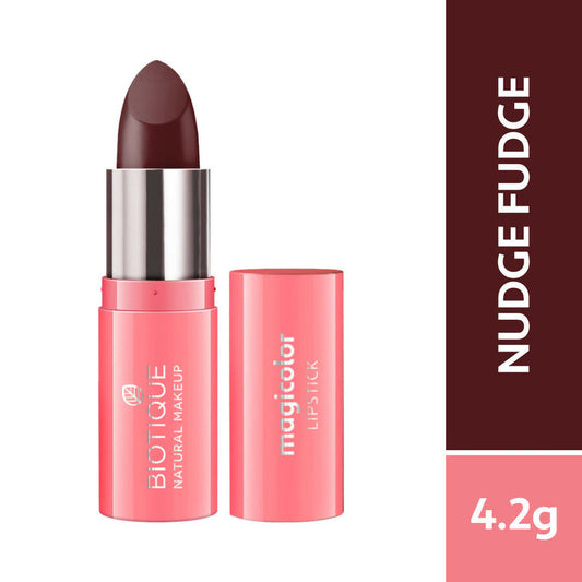 Biotique Magicolor Lipstick - Nudge Fudge - 4.2 gm