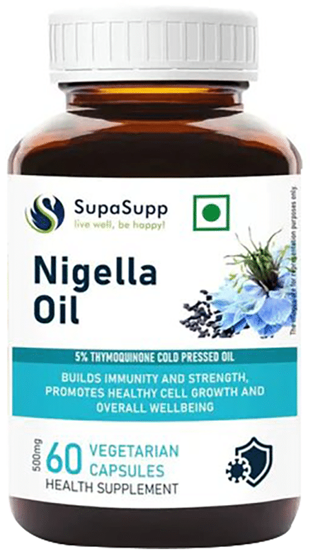 Sri Sri Tattva Nigella Veg Oil Capsules - 30 caps