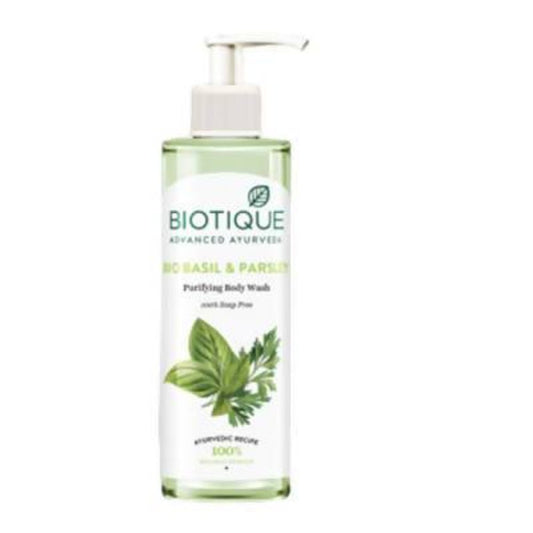 Biotique Bio Basil & Parsley Revitalizing Body Wash - 200 Ml