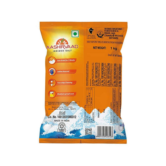 Aashirvaad Iodized Salt - 1 kg