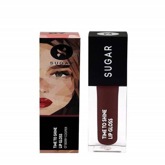 Sugar Time To Shine Lip Gloss - Berry Cooper (Plum Red)