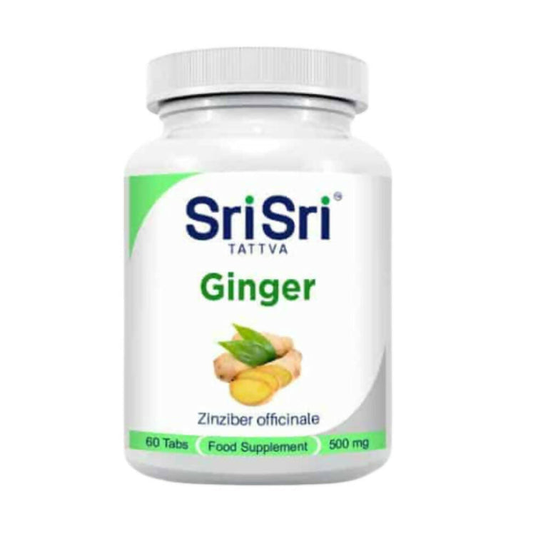Sri Sri Tattva USA Ginger Tablets - 60 tabs