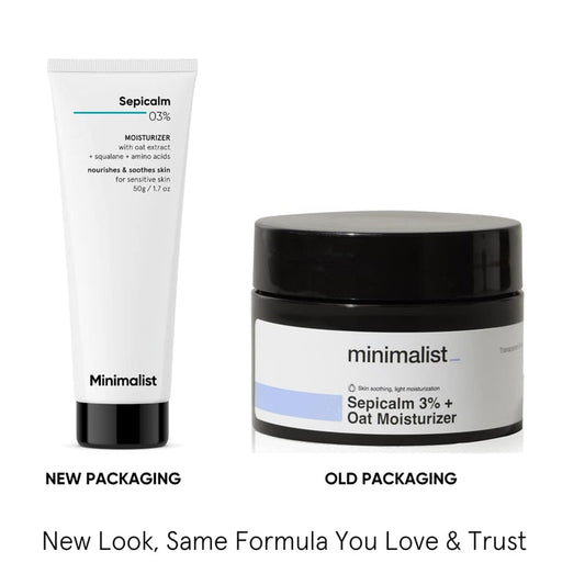 Minimalist Sepicalm 3% + Oat Moisturizer - 50 ml