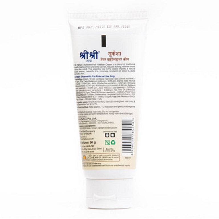 Sri Sri Tattva Herbal Sukesha Hair Vitalizer Cream - 60 gm