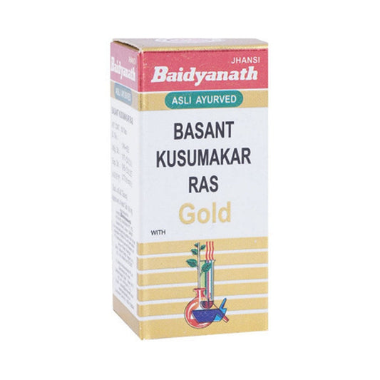 Baidyanath Basantkusmakar Ras - 25 Tablets - 25 tabs