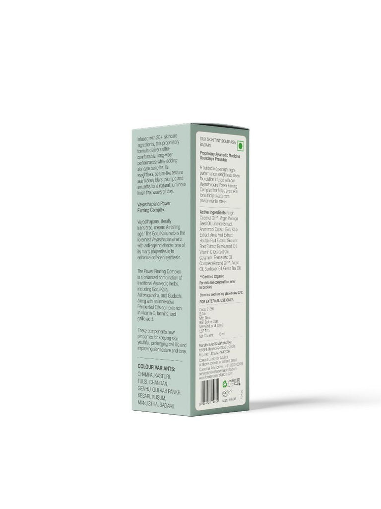 Forest Essentials Som Rasa Silk Skin Tint Badami - 40 ml