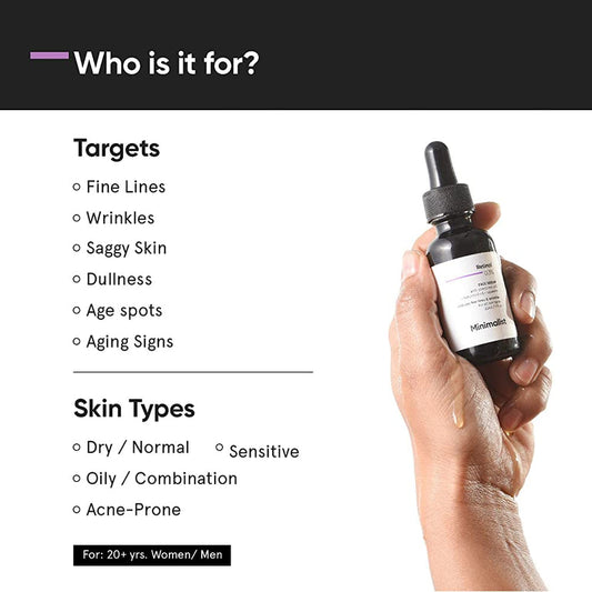 Minimalist Retinol 0.3% + Q10 - 30 ml
