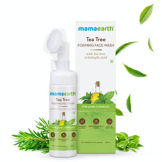 Mamaearth Tea Tree Foaming Face Wash with Tea Tree & Salicylic Acid - 150 ml
