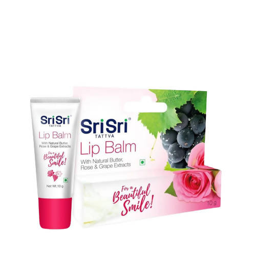 Sri Sri Tattva Lip Balm For A Beautiful Smile - 10 gm - Pack of 1