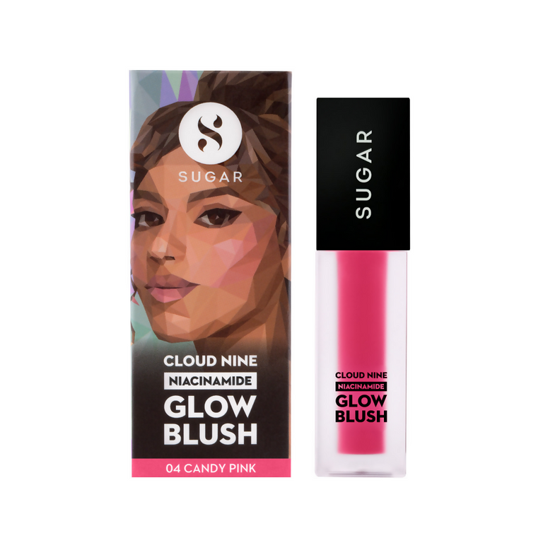 SUGAR Cloud Nine Niacinamide Glow Blush - 04 Candy Pink - 7.6 ml
