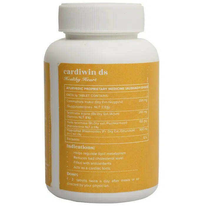 Baidyanath Jhansi Ayurvedant Cardiwin DS Tablets - 60 tabs