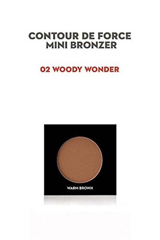 Sugar Cosmetics Contour De Force Mini Bronzer - 02 Woody Wonder - 4 g
