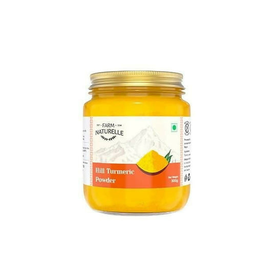 Farm Naturelle Himalayan Turmeric Powder Curcumin-Rich and Pure - 100 gm