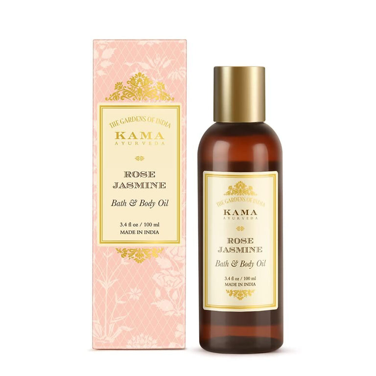 Kama Ayurveda Rose Jasmine Bath and Body Oil - 100 ml