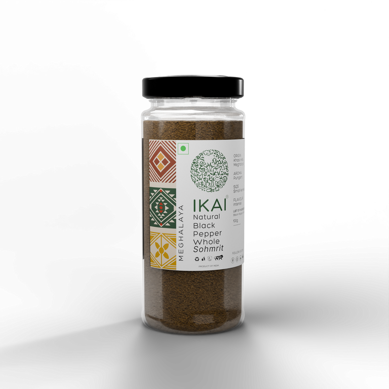 IKAI Natural Black Pepper Powder - 100 gm