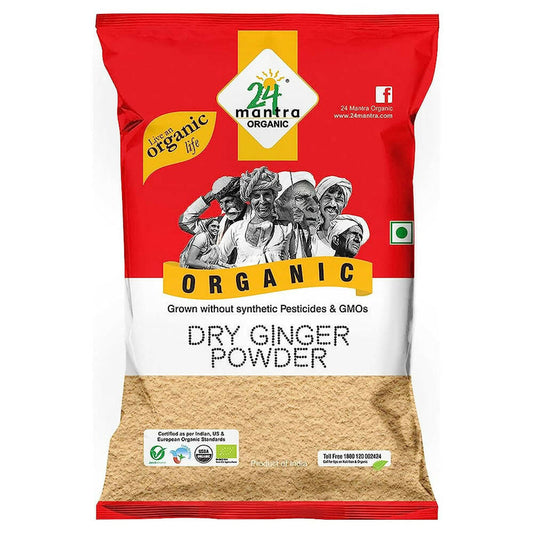 24 Mantra Organic Dry Ginger Powder - 50 gm