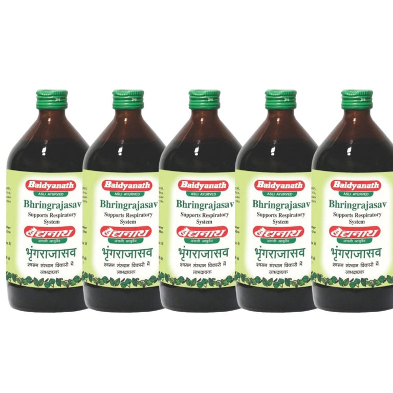 Baidyanath Nagpur Bhringrajasava - 450 ml - Pack of 1