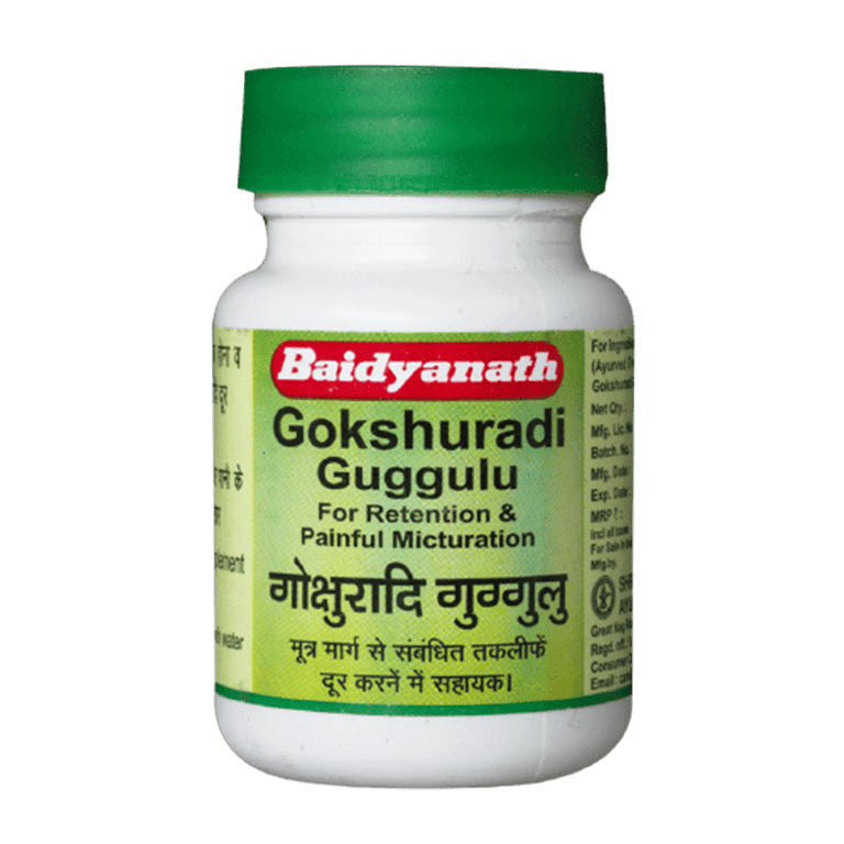 Baidyanath Nagpur Gokshuradi Guggulu - 80 tabs