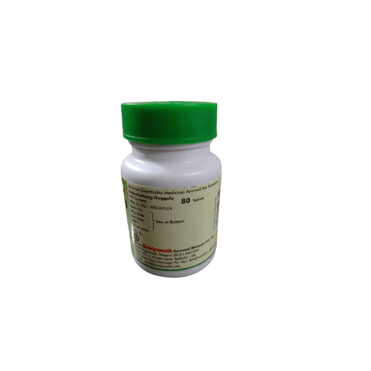 Baidyanath Nagpur Trayodashang Guggulu - 80 tabs