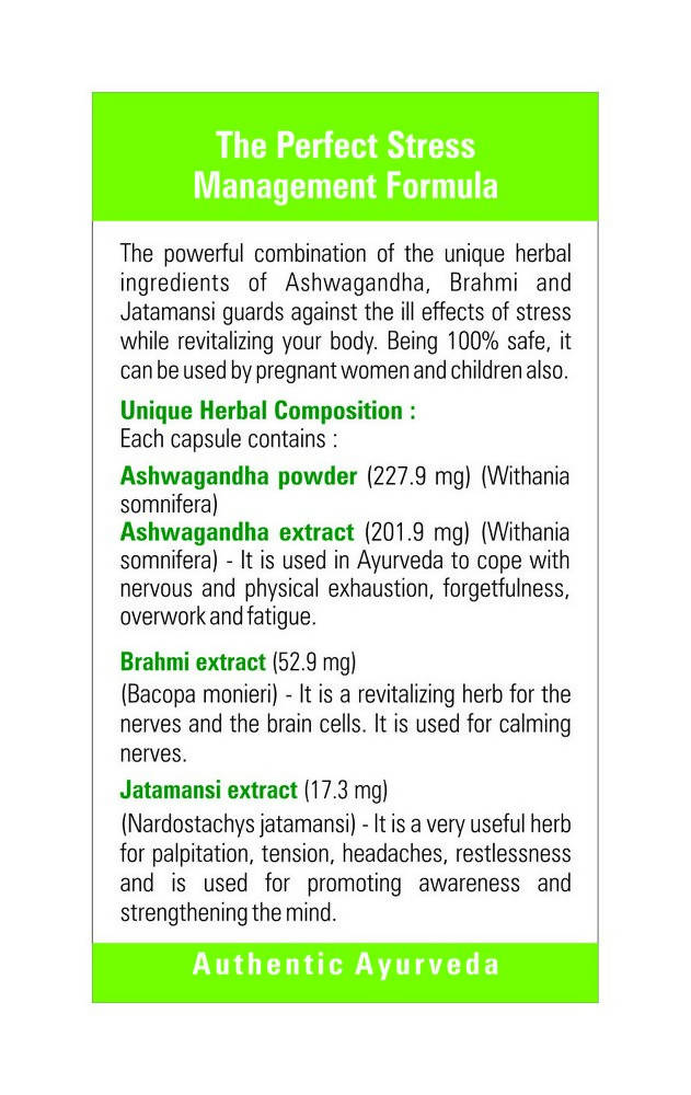 Baidyanath Goodcare Stress Guard Capsules - 60 Caps