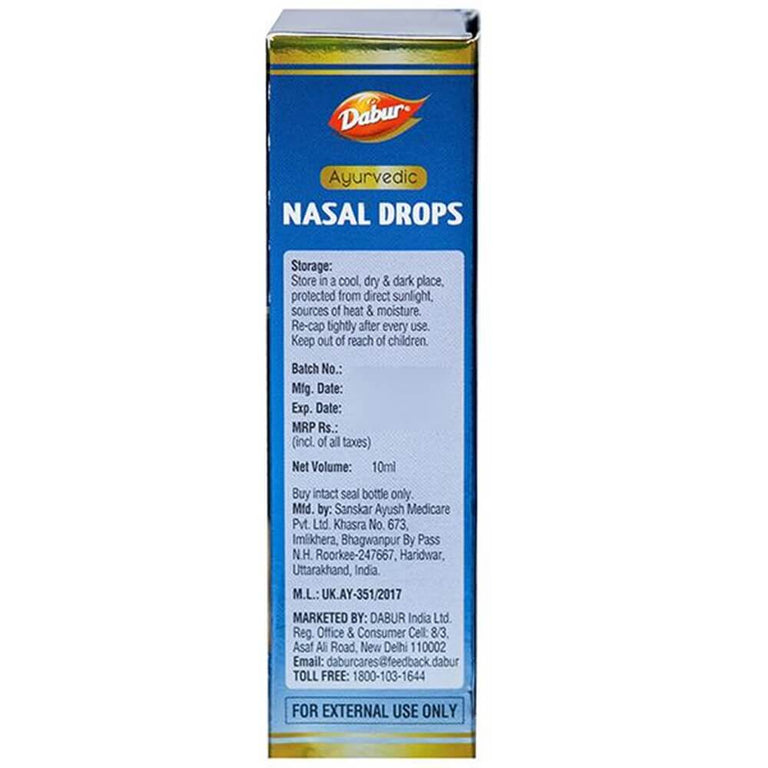 Dabur Nasal Drops - 10 ml