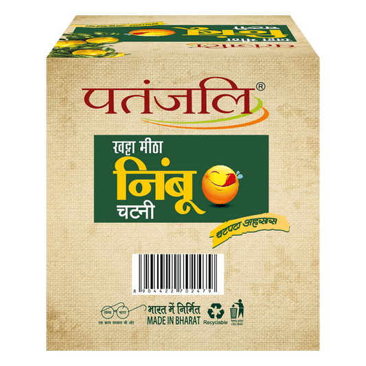 Patanjali Khatta Mitha Nimboo Chutney - 250 gm