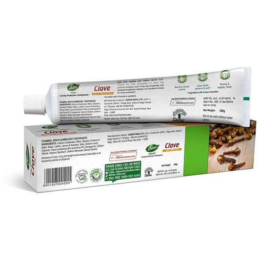 Dabur Herb'l Clove - Cavity Protection Toothpaste - 200 gm