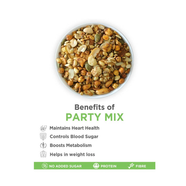 True Elements Ready to Eat Snack Party Mix - 125 gm