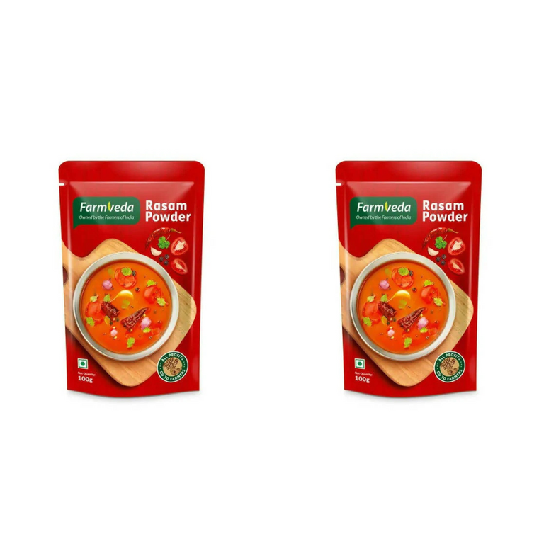 Farmveda Rasam Powder - 100 gm - Pack of 2