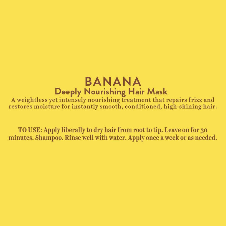 Biotique Advanced Organics Banana Deeply Nourishing Hair Mask - 175 gm