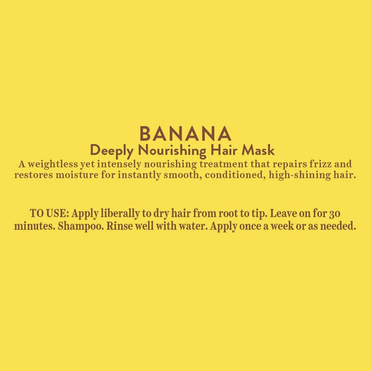 Biotique Advanced Organics Banana Deeply Nourishing Hair Mask - 175 gm