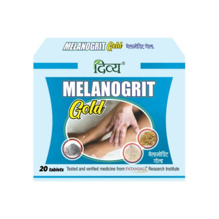 Patanjali Divya Melanogrit Gold Tablets - 20 tabs