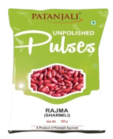 Patanjali Unpolished Rajma (Sharmili) - 500 gm