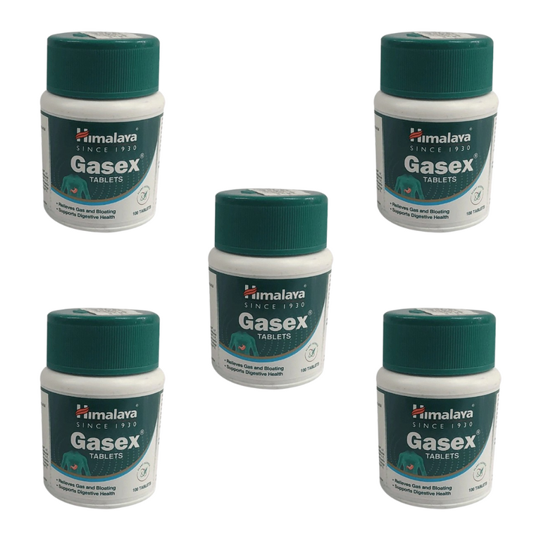Himalaya Herbals - Gasex Tablets - 100 tabs - Pack of 1