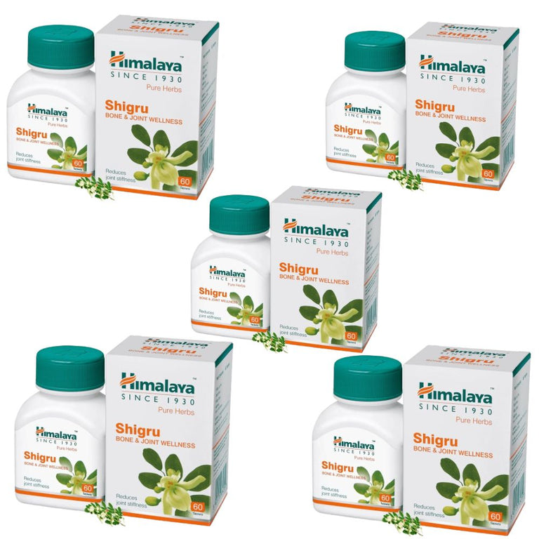 Himalaya Herbals Shigru - Pack of 1 - 60 tabs