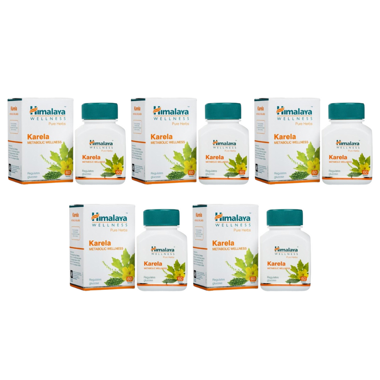 Himalaya Wellness Pure Herbs Karela Metabolic Wellness Tablets - Pack of 1 - 60 tabs