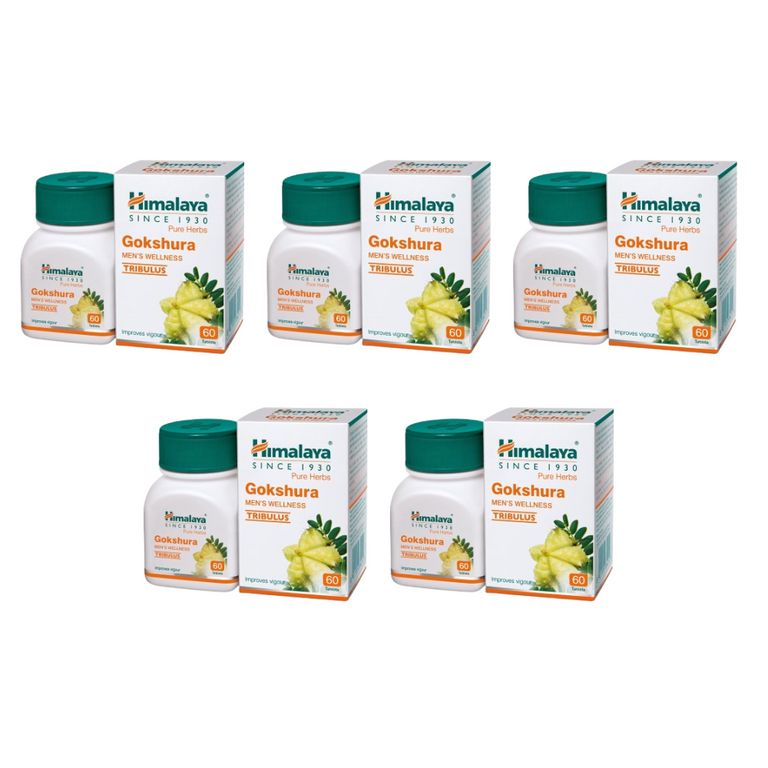 Himalaya Wellness Pure Herbs Gokshura Men's Wellness - Pack of 1 - 60 tabs