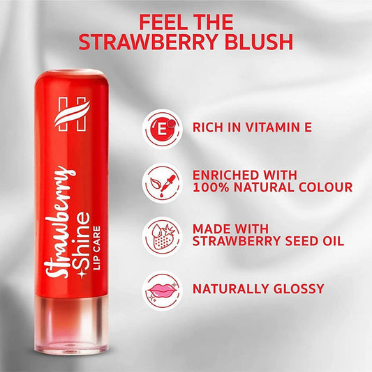 Himalaya Herbals Strawberry Shine Lip Care - 4.5 gm