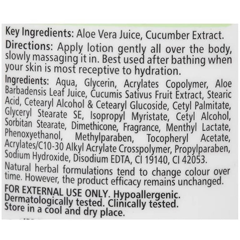 Himalaya Aloe & Cucumber Refreshing Body Lotion - 200 ml