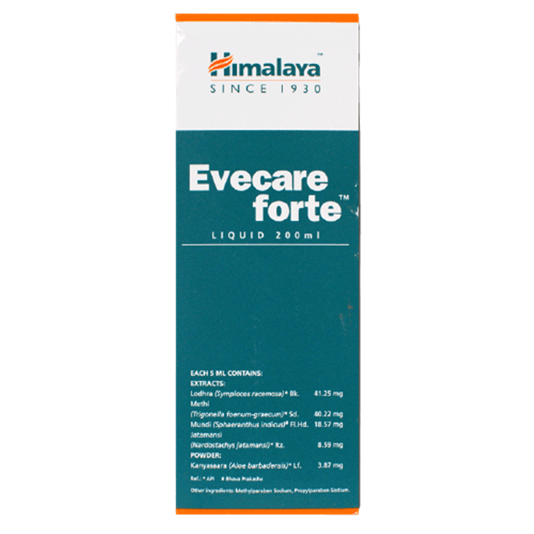 Himalaya Herbals Evecare Forte Liquid (200 ml) - 200 ml